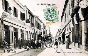 BLIDA - RUE D'ALGER - 1907